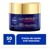 Nivea Luminous Crema Facial de Noche con Ácido Hialurónico, Todo