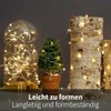 Gresonic Gresonic 200/300er LED Mikro Kupferdraht Lichterkette Strombetrieb Deko fr