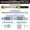 3/8-Inch Drive Torque Wrench Set, 10-45 FT.LB (13.6-61Nm), Magnetic Spark