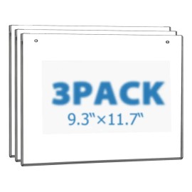 Soporte Horizontal Para Hojas De Cartas Acrílico De 4 Mm, 3