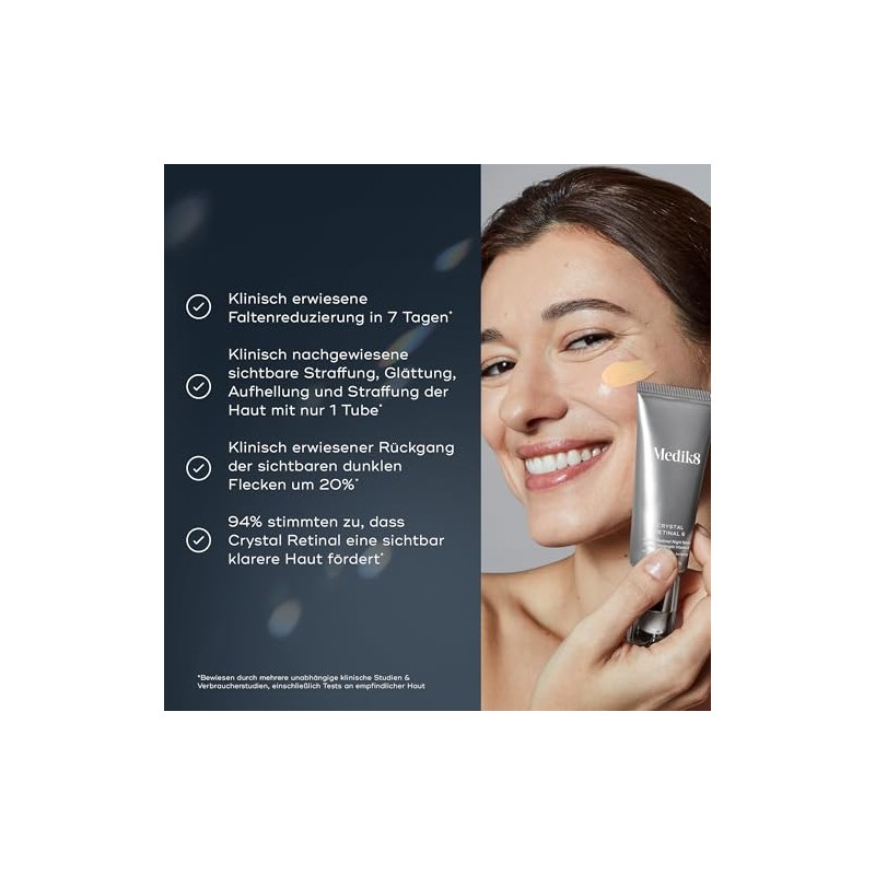 Medik8 Crystal Retinal 3 - Age-Defying Retinal Night Serum -