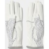 Viva Heart 01392860 Women's Golf Gloves, Two-Handed Print, grey leopard