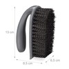 Relaxdays Scrubbing, Set of 6, Hard Bristles, with Handle, Cleaning,