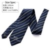 Michi Kolondon Brand Necktie, 100% Silk, Jacquard Woven, Plaid Pattern,