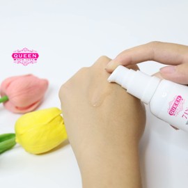 QUEEN 7-in-1 Super Serum – 5% Tranexamic Acid, 5% Kojic Acid, 2% Alpha Arbutin with Niacinamide, Hyaluronic Acid & Vitamin C – Brightening, Hydrating Anti-Aging Facial Serum for Women – 1 fl oz