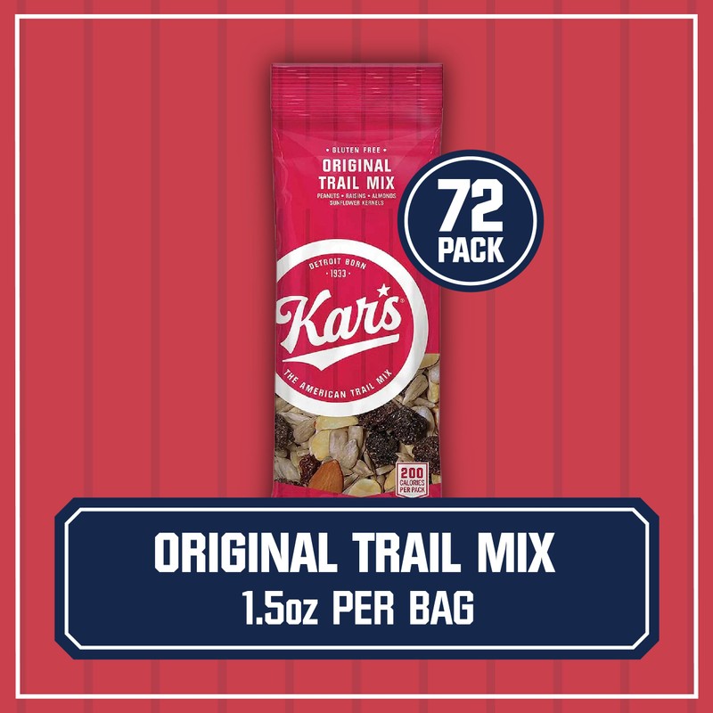 Kar’s Nuts Original Trail Mix, 1.5 oz Individual Snack Packs