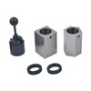 findmall 5C-CB 5C Collet Block Set Hex, Square Collets and
