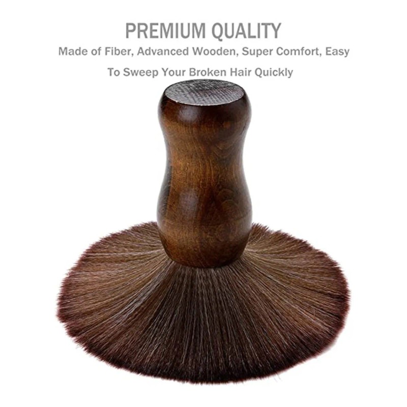 Cepillo Grande Para Barba Soft Barber Neck Sweep, 2 Unidades