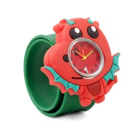 Dragon Fantasy Childrens Pop Watch - Silcone Strap with Quarts Watch Movements. Help Children to Learn The time