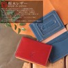 Zario Grande ZAG-0019 Pass Case, Genuine Tochigi Leather, Bi-Fold, Commuter