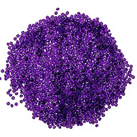 Trimming Shop - Cristales acrílicos morados para decoración de mesa, bodas, eventos, relleno de floreros, artes y manualidades, 4000 unidades