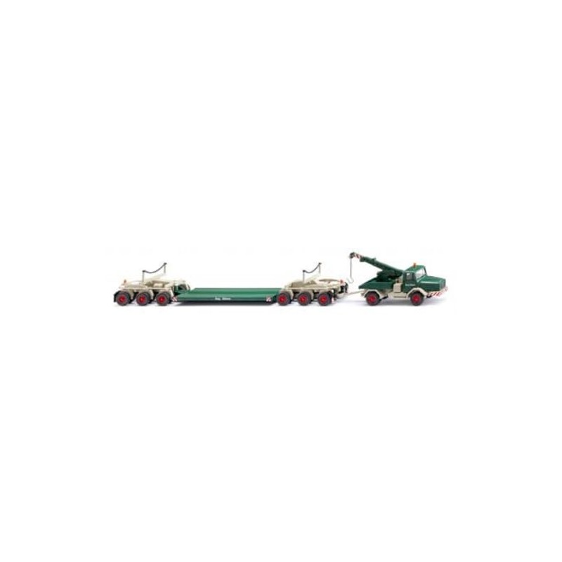 Wiking 049303 - 1/87 Faun 610/36 with Crane and Scheuerle