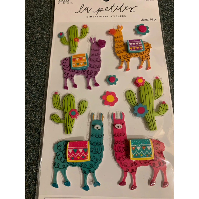 The Paper Studio LA PETITES THE PAPER STUDIO STICKERS 3D