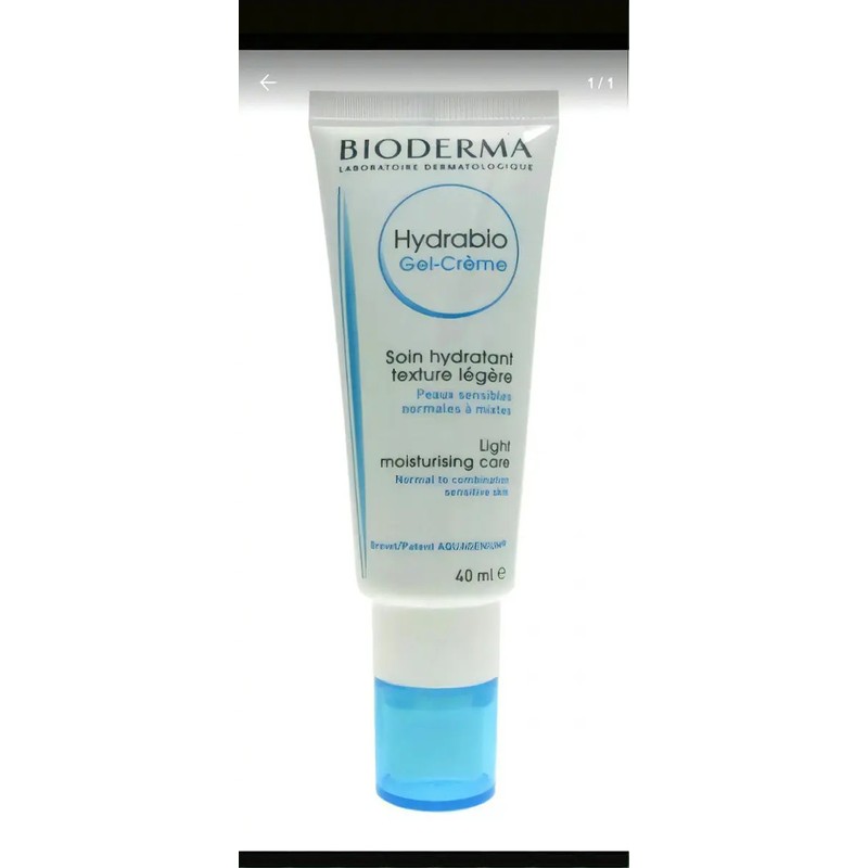 Bioderma Hydrabio Crema Hidratante En Gel Piel Sensible 40ml Tipo