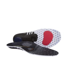 Pro11 Hydro-Tech Sports Orthotic Insoles with Dual layer Impact shell absorber and Metatarsal Support System (6-9 UK, Black)