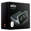 Braun Digital Alarm Clock with VA LCD Display, 10W Qi