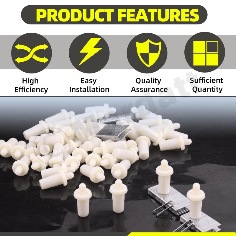 Mardatt 130Pcs Plantation Shutter Repair Kit Includes Plantation Shutter Pins