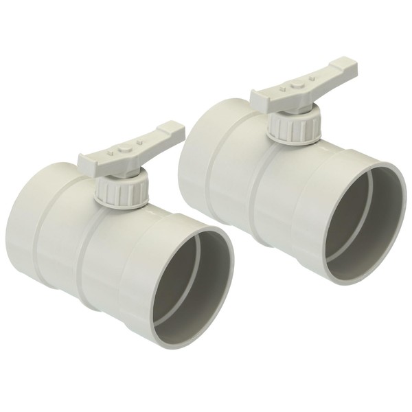 PATIKIL 3" HVAC Duct Manual Volume Damper, 2 Pack PP