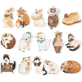 moin moin 2504post12 Postcard Message Cards, 15 Types, Set of 30, Dogs, Animals, Animals, Rabbits, Dogs