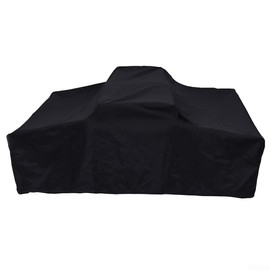 Waterproof Tent Cover for Motorhomes, 210D Oxford Fabric, Roof Cover, Foldable, Camping Trailer, RV Cover, Black