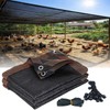 Chicken Coop Sun Shade Net, 90% UV Block 11.5x6.6 FT