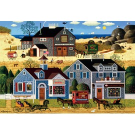 Buffalo Games - Charles Wysocki - Devilstone Harbor - 2000 Piece Jigsaw Puzzle for Adults Challenging Puzzle Perfect for Game Nights - Finished Puzzle Size is 38.50 x 26.50
