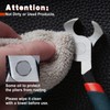 LEONTOOL Mini End Cutter Pliers 4.5 Inches End Nippers Staple