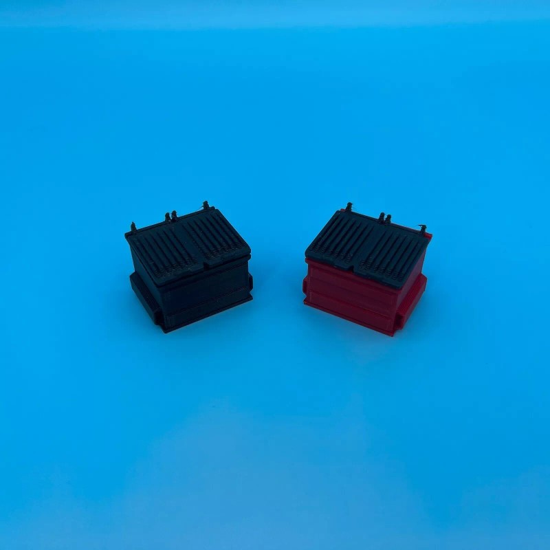 Model Scenery World 2 Dumpsters for Greenlight Mack Refuse Truck