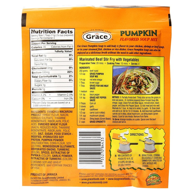 Grace Pumpkin Soup Mix 1.59 oz
