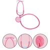 NAUZE Stethoscope Toy Pink Children Role Play Nursing Stethoscope Pretend
