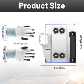 45 Degree Tile Chamfering Tool - Angle Grinder Stand, 45 Degree Cutting Tool, Angle Grinder Stand for Tile 45 Chamfer Cutting, Suitable for 100 Type Angle Grinder Tool