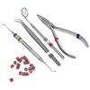 Silicone Color Bands for Instruments Identification Sold in Packs of