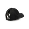 Timberland Ponytail Hat with Reflective Logo, Black