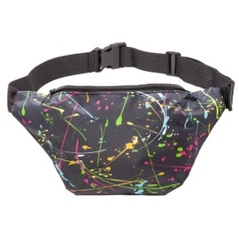 Funny Guy Mugs Fanny Pack, Paint Splatter, One Size