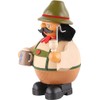 Müller German incense smoker Bavarian on Oktoberfest, height 14 cm