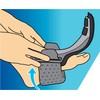 ACE Brand Plantar Fasciitis Sleep Support, Adjustable, Navy, 1/Pack