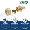 XFITTING OD compression 5/8 Inch x 1/2 Inch Pex Transition