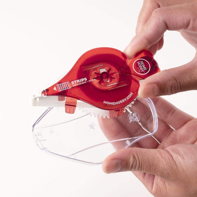 Home & Hobby Doublesided Permanent Tape Dispenser, 49-feet