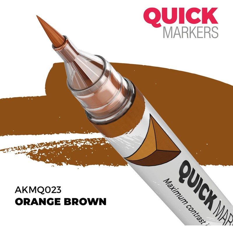 AK Interactive AKMQ103 Quick Marker Human 5 Color Set Model