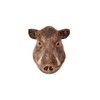 Quail Ceramics Wild Boar Wall Vase