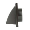 Vents 4 inch 100 mm Brown External Hooded Cowled Extractor