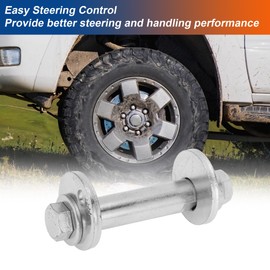 A ABSOPRO Camber Adjustment Screw Rear Adjustment Screw for Toyota RAV4 2000-2005 for Toyota Matrix 2002-2004 with Nuts Cam Adjustor No. 48409-42020