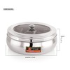 Priya Stainless Steel Spice Box (See Through: Size 2450 Ml)