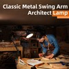 2 Pack Desk Lamp w/A19 E26 LED Bulb for Home