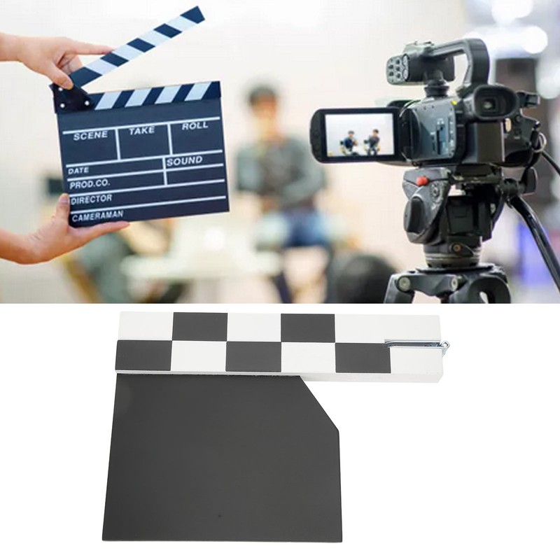 Film Director Clapper Board Density Board Movie Scene Clapboard for