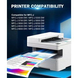 HALLOLUX LC3219XL Printer Cartridges Replacement for Brother LC3219 XL LC3217 Cartridges for Brother MFC-J5330DW MFC-J5730DW MFC-J6530DW MFC-J6930DW MFC-6935DW MFC-J5335DW