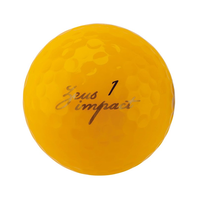 Casco Zeus Impact 3 Golf Ball, Orange