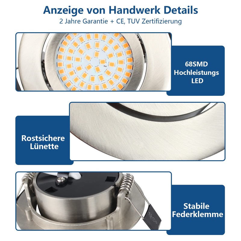Ultra-Flat LED Recessed Spotlight
