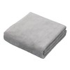 CBJAPAN Carari Premium Bath Towel, 5.9x Water Absorbency Microfiber, Gray,