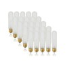 Satco 25W T10 Tubular Bulb - Medium Base - Frosted